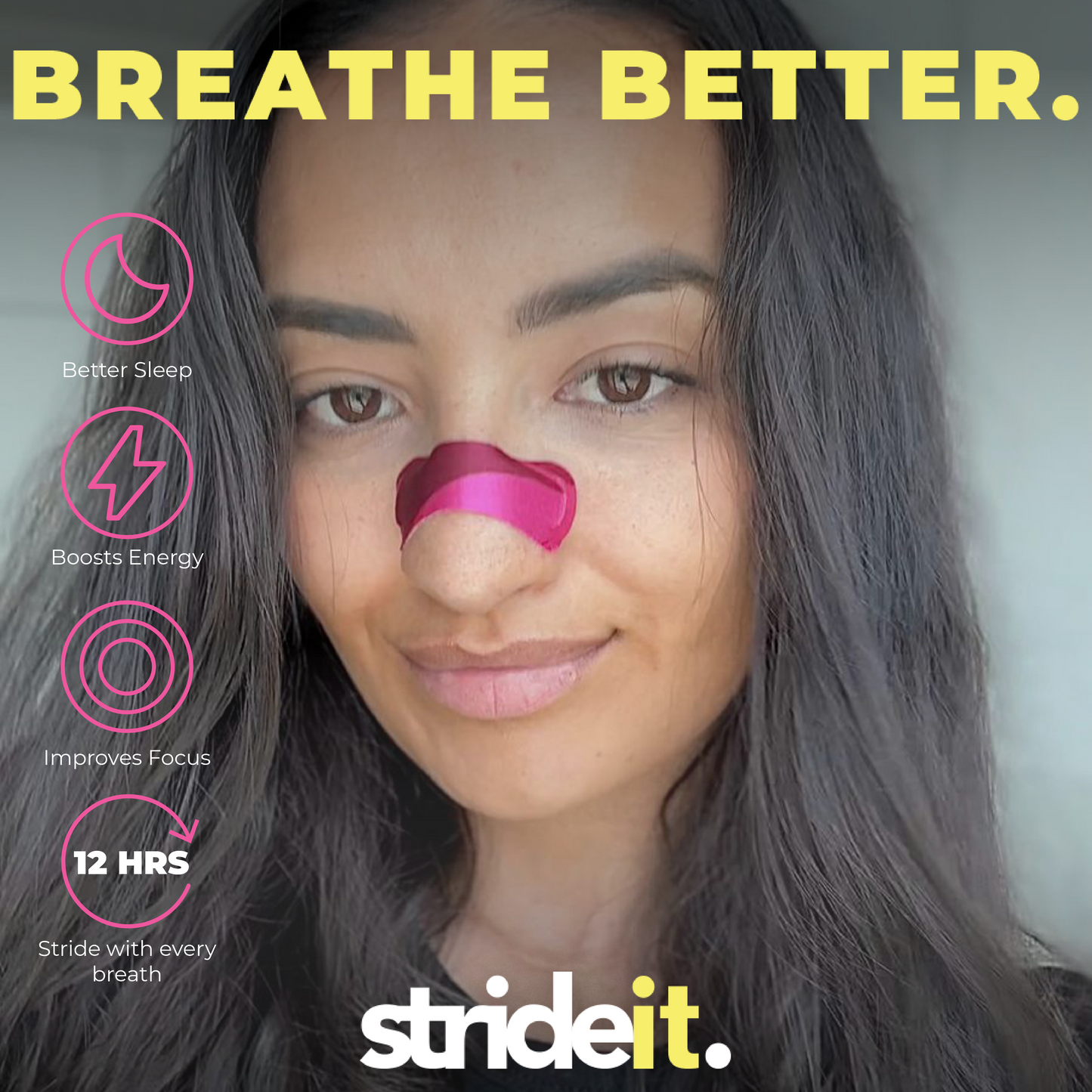 Pink Nasal Stride
